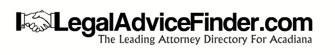 Legal Advice Finder Acadiana Lafayette, LA